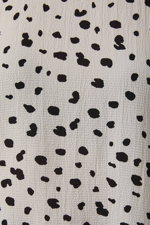 Black & White Polka Dot Blouse