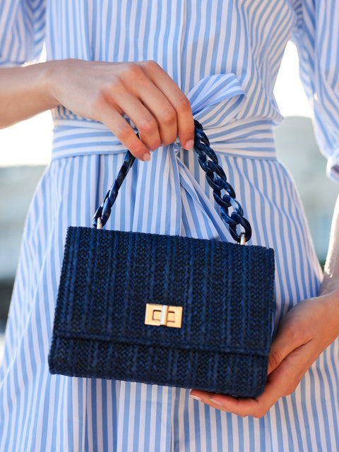 Shiraleah-Marisol Mini Bag-Pink Dot Styles