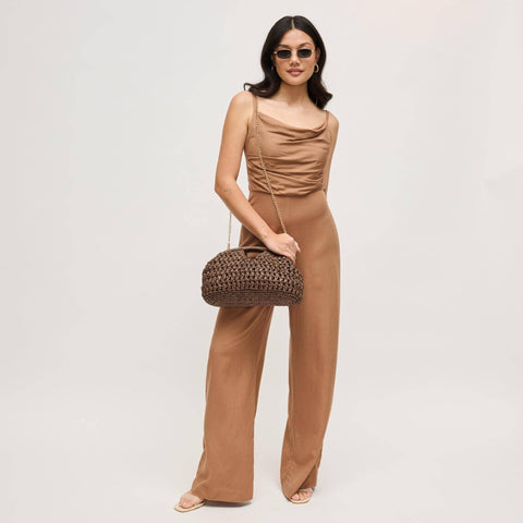 Abigail Crossbody: Chocolate