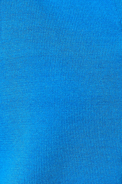Cobalt Button Front Sweater Top
