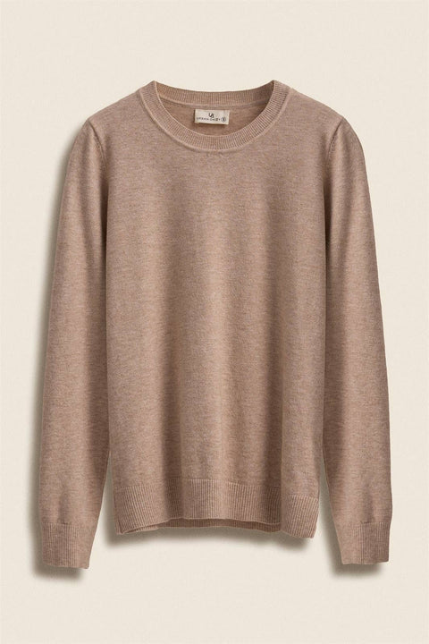 Mocha Crewneck Sweater