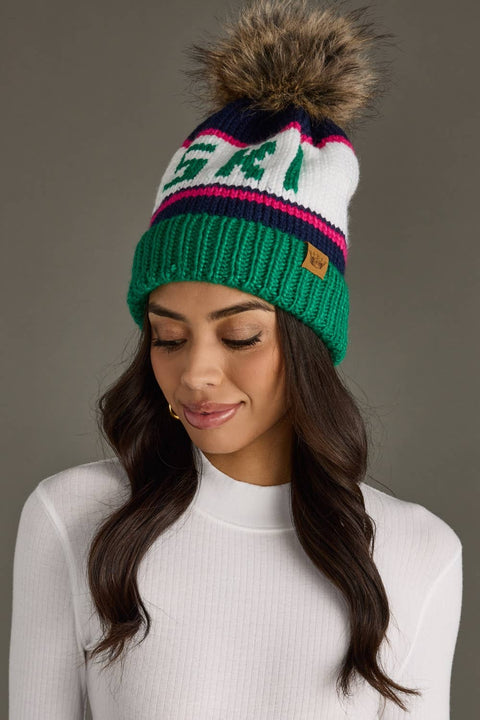 Ski Pom Pom Hat