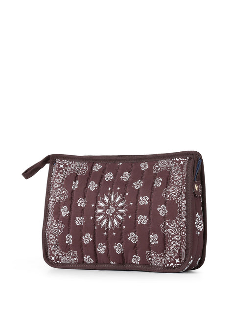 Beau Brown Bandana Pouch