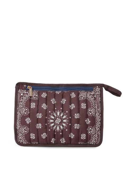 Beau Brown Bandana Pouch
