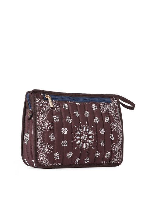 Beau Brown Bandana Pouch