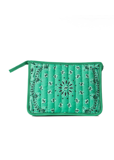 Beau Green Bandana Pouch
