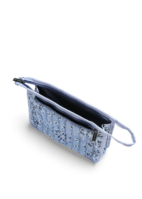 Beau Light Blue Bandana Pouch