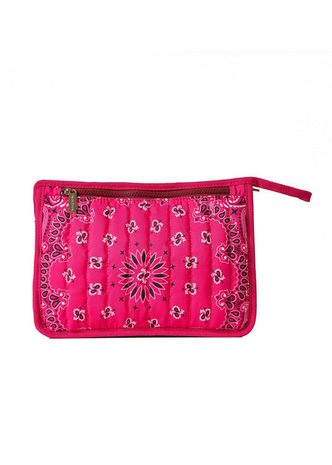 Beau Pink Bandana Pouch