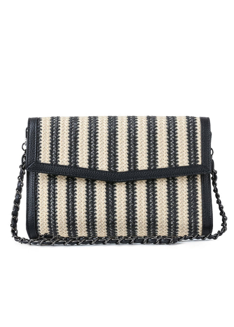 Beth Tropez I Raffia Clutch