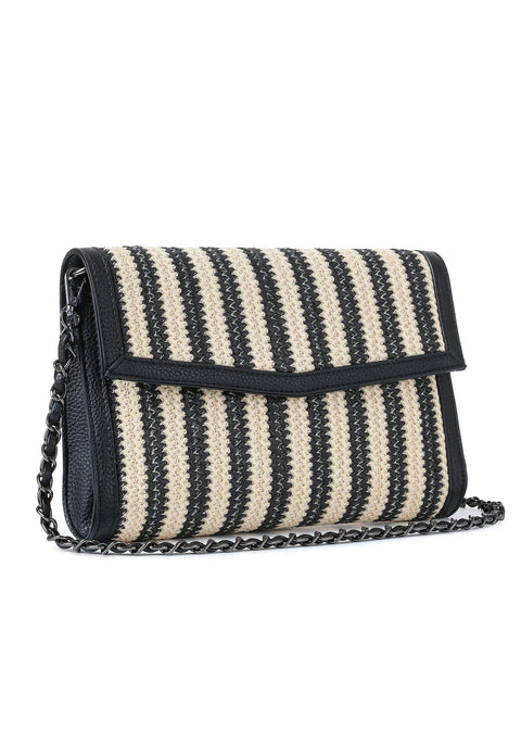 Beth Tropez I Raffia Clutch