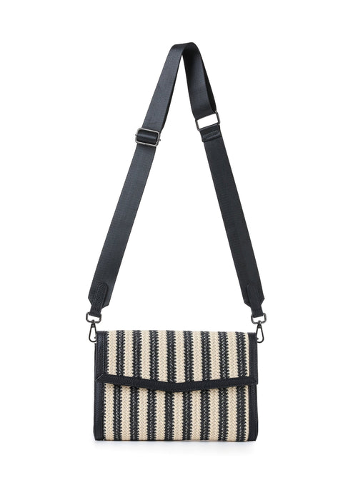 Beth Tropez I Raffia Clutch