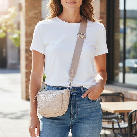 Haute Shore-Devon Fawn| Sling Bag-Pink Dot Styles