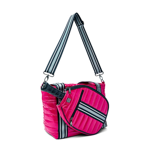 Think Royln-Ace of the Court | Fuschia Glossy Pickleball Bag-Pink Dot Styles