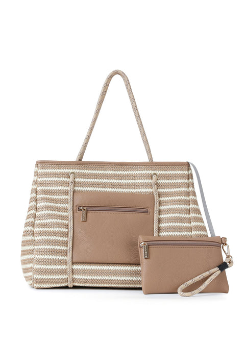 Greyson Capri|  Raffia Tote