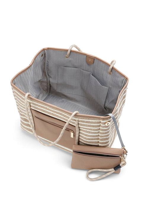 Greyson Capri|  Raffia Tote