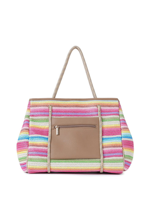 Greyson Paradise|  Raffia Tote