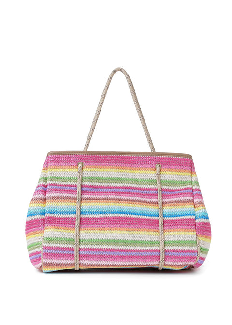 Greyson Paradise|  Raffia Tote