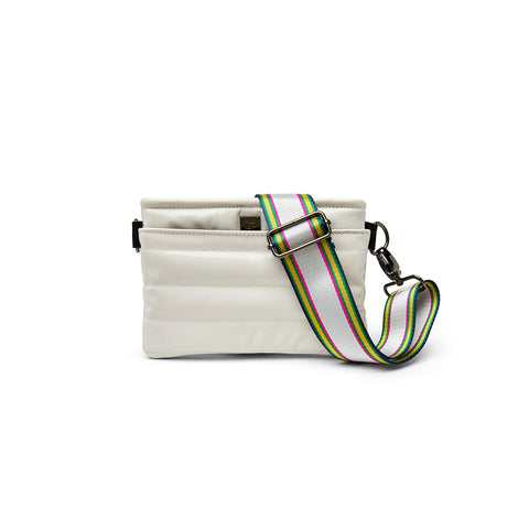 Bum Bag | Ivory Patent Crossbody / Belt Bag