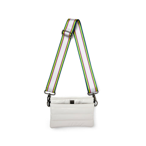 Bum Bag | Ivory Patent Crossbody / Belt Bag