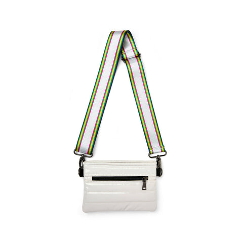 Bum Bag | Ivory Patent Crossbody / Belt Bag