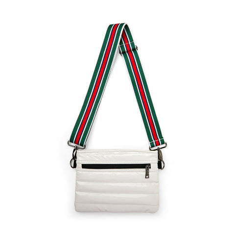 Bum Bag 2.0 | Ivory Patent Medium Crossbody / Belt Bag