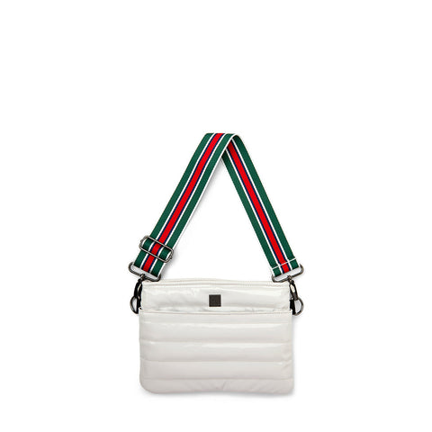 Bum Bag 2.0 | Ivory Patent Medium Crossbody / Belt Bag
