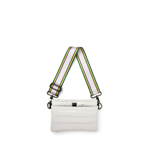 Bum Bag | Ivory Patent Crossbody / Belt Bag