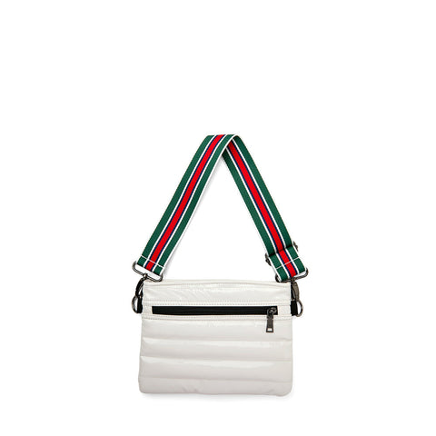 Bum Bag 2.0 | Ivory Patent Medium Crossbody / Belt Bag