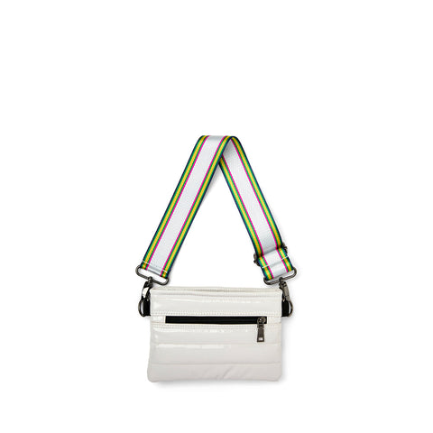 Bum Bag | Ivory Patent Crossbody / Belt Bag