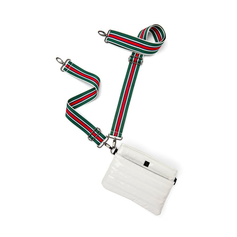 Bum Bag 2.0 | Ivory Patent Medium Crossbody / Belt Bag