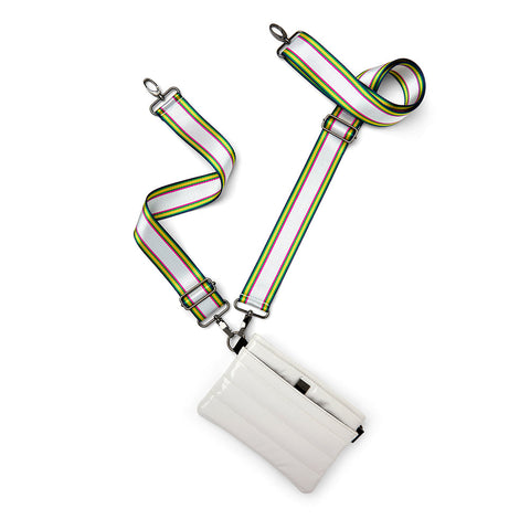 Bum Bag | Ivory Patent Crossbody / Belt Bag