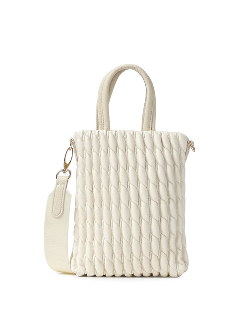 Mila | Ecru Cellphone Crossbody