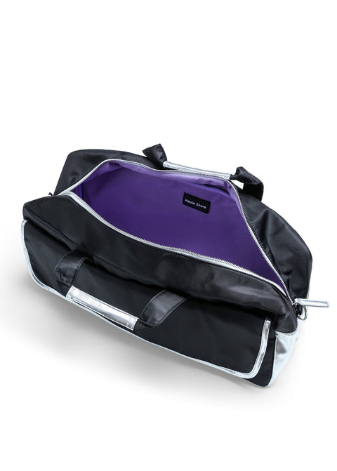 Maude Mahjong Bag I Black with Silver