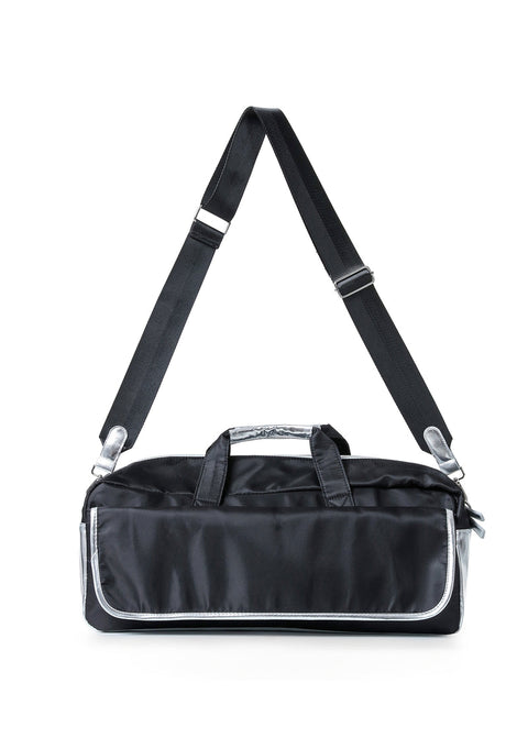 Maude Mahjong Bag I Black with Silver