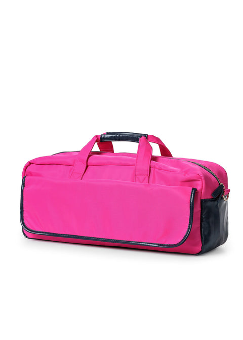 Maude Mahjong Bag I Hot Pink & Navy
