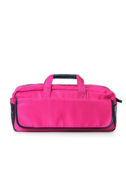 Maude Mahjong Bag I Hot Pink & Navy