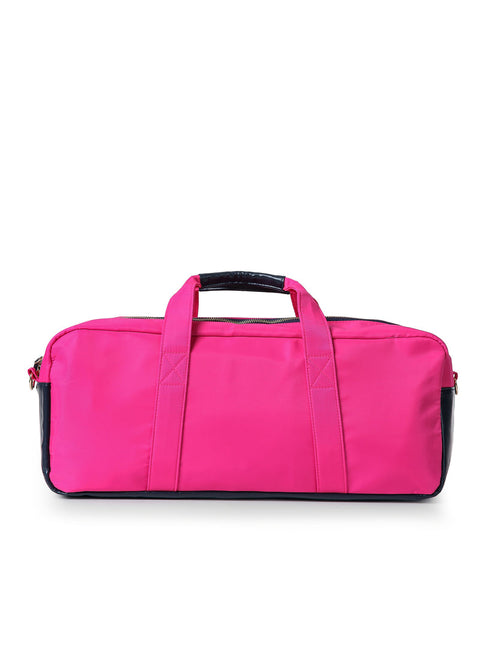 Maude Mahjong Bag I Hot Pink & Navy