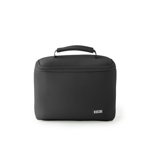 Kusshi Small Train Case: Black