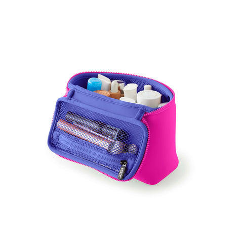Kusshi-Kusshi Small Train Case: Hot Pink-Pink Dot Styles