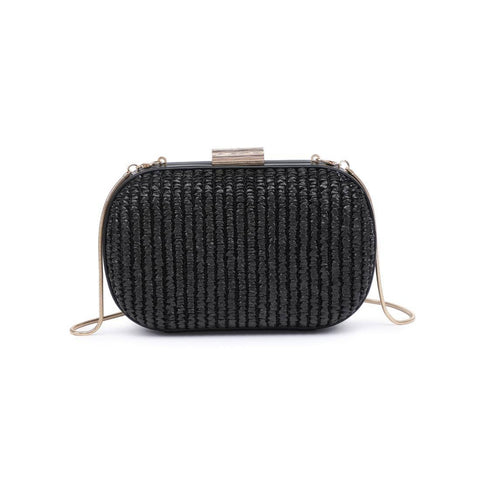 Alix Evening Bag: Natural