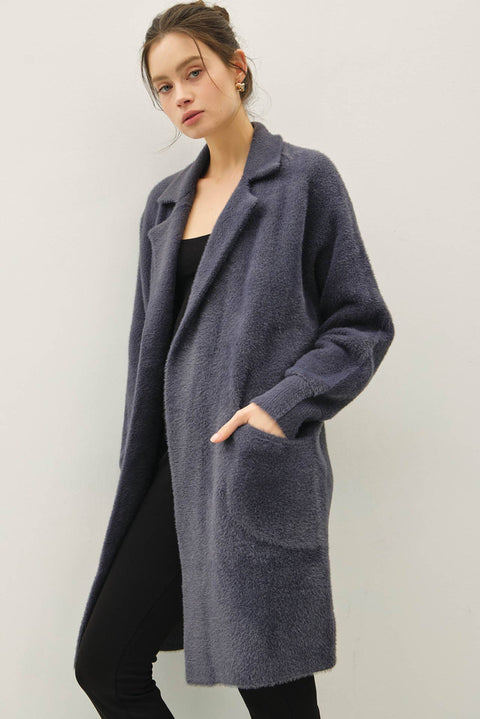 Coatigan - Midnight Blue