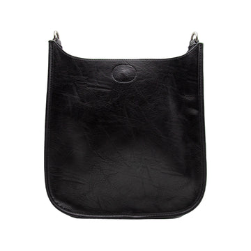 Sling Bag with Printed Strap-Black