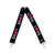 AHDORNED-Black w/ Hot Pink | Love Strap (silver hardware)-Pink Dot Styles