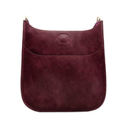 AHDORNED-Burgundy Vegan Crossbody | NO STRAP-Pink Dot Styles