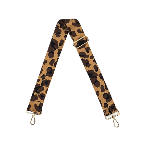 AHDORNED-Camel-Coffee (Inverse) | Leopard Crossbody Strap-Pink Dot Styles