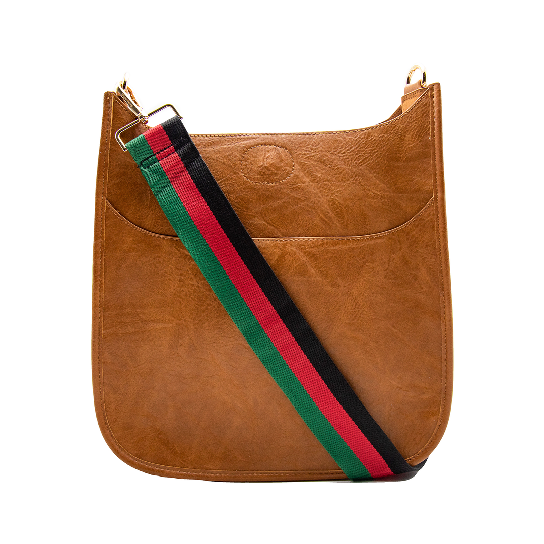 Gucci crossbody bag with top green and red strap