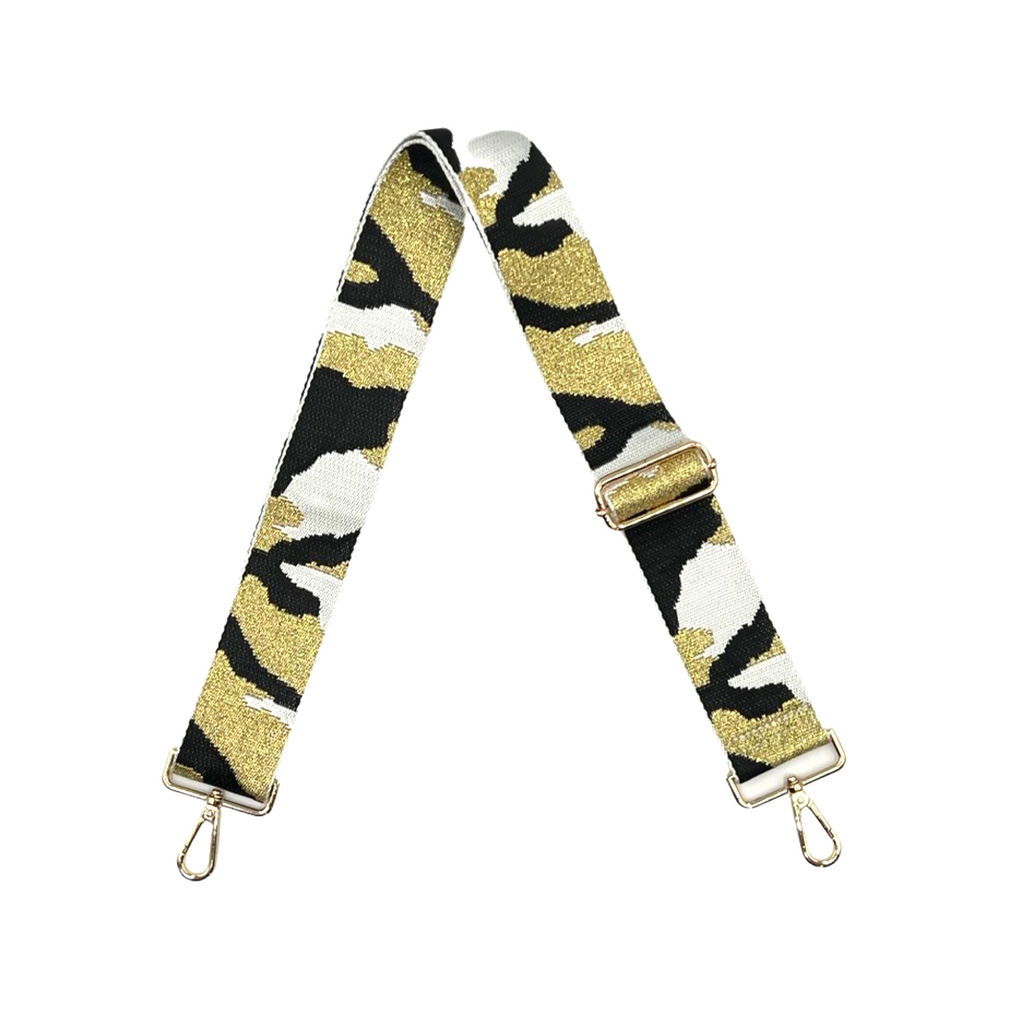 Ahdorned Metallic Camo Interchangeable Replacement Crossbody Strap