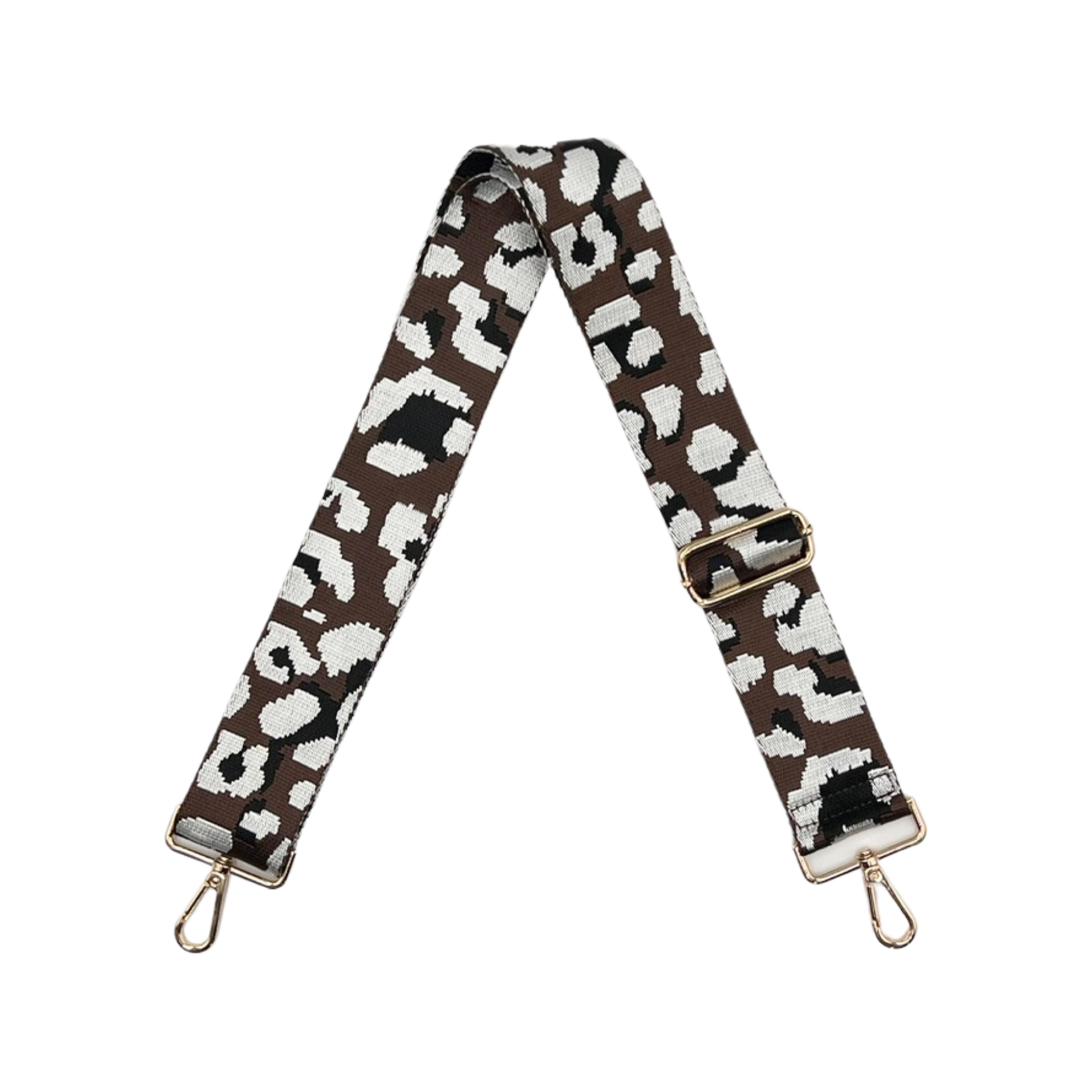 Ahdorned Guitar Style Leopard Print Handbag Strap (Twelve Colors