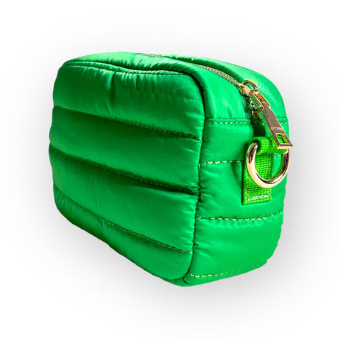 Ella Green Apple | Quilted Sport Sling / Crossbody | NO STRAP-Accessories > Handbags > Crossbody-Pink Dot Styles