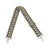AHDORNED-Grey-Cream | Wave Print Crossbody Strap (silver hardware)-Pink Dot Styles